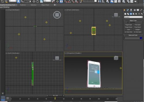 آموزش ایجاد درخشش انعکاسی در تری دی مکس